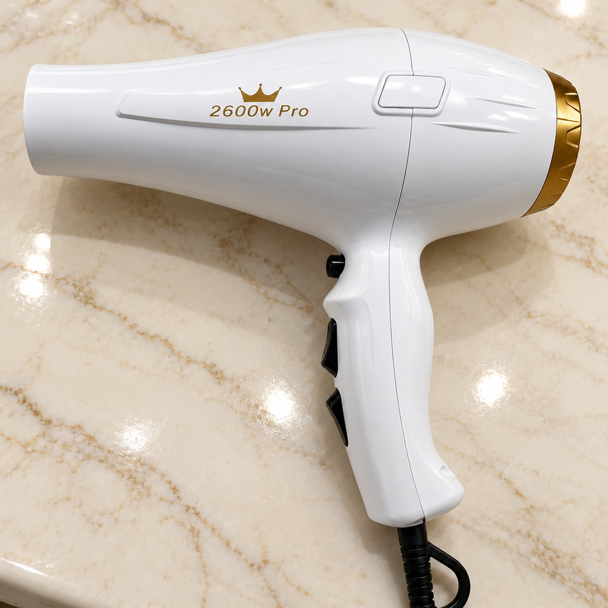 MQ profissional - Secador Golden 2600W Pro — ambientação ilustrativa
