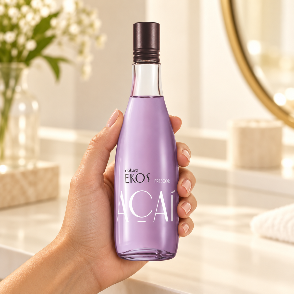 Natura Ekos Frescor Açaí - 150ml — ambientação ilustrativa