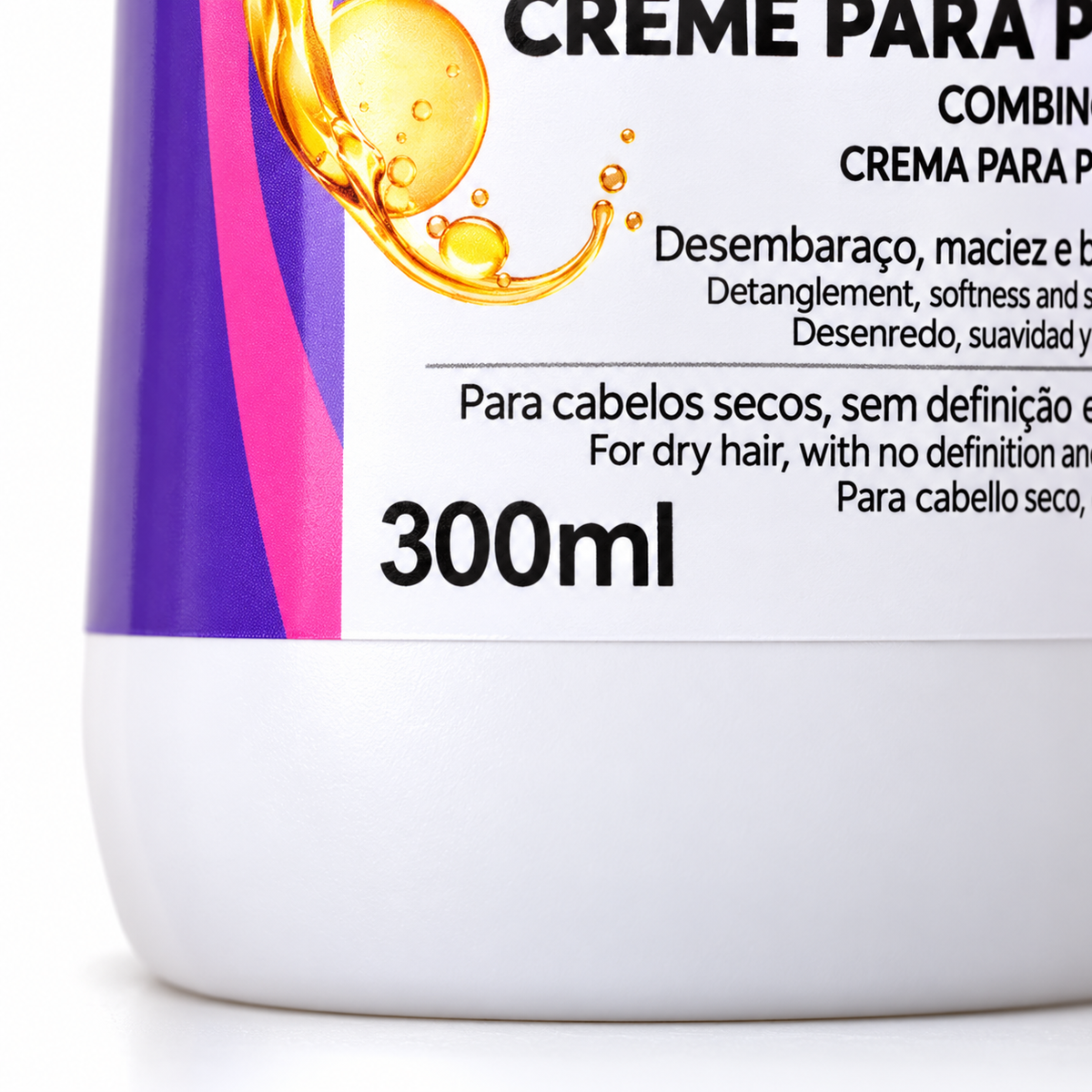 Salonline S.O.S Mix de Óleos Creme de Pentear 300ml — detalhe do produto