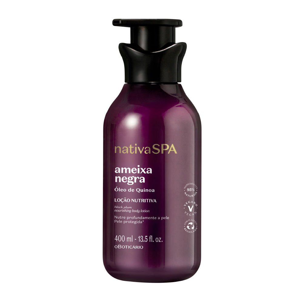 O Boticário Nativa SPA Ameixa Negra 400 ml — embalagem original
