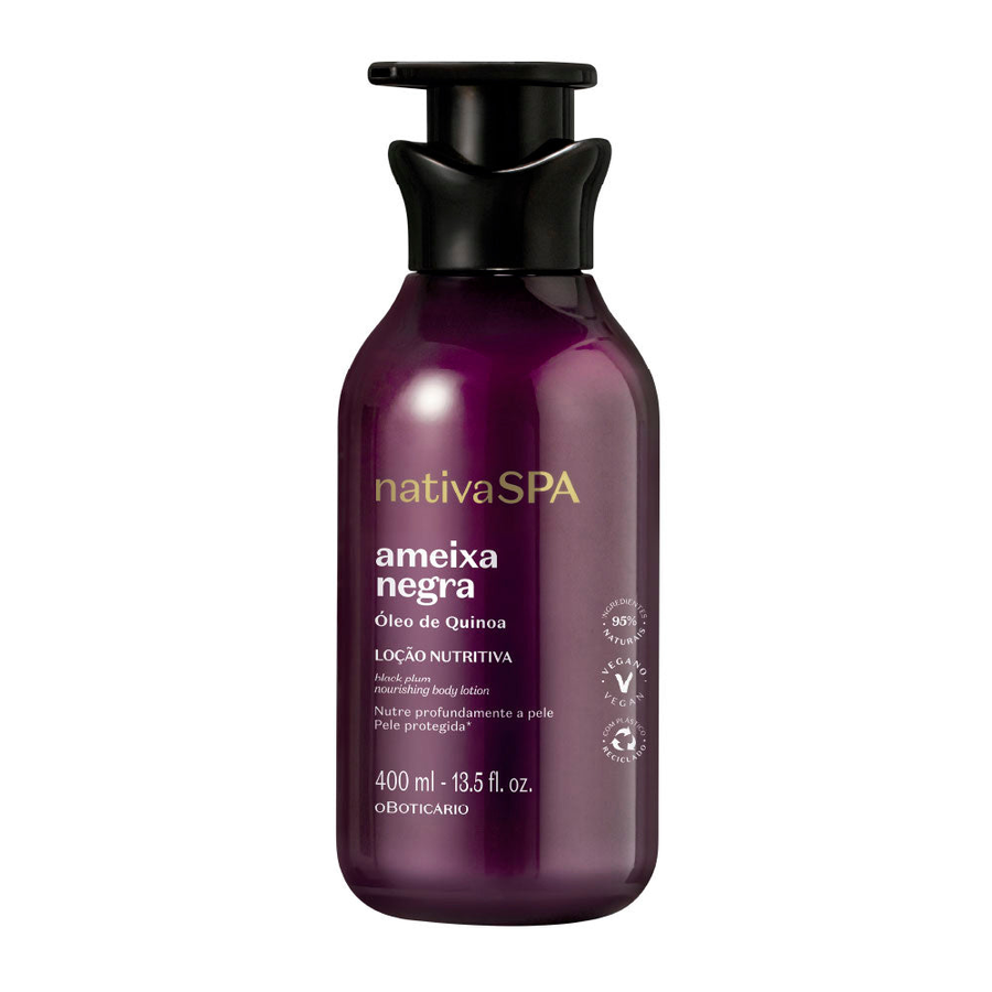 O Boticário Nativa SPA Ameixa Negra 400 ml — embalagem original