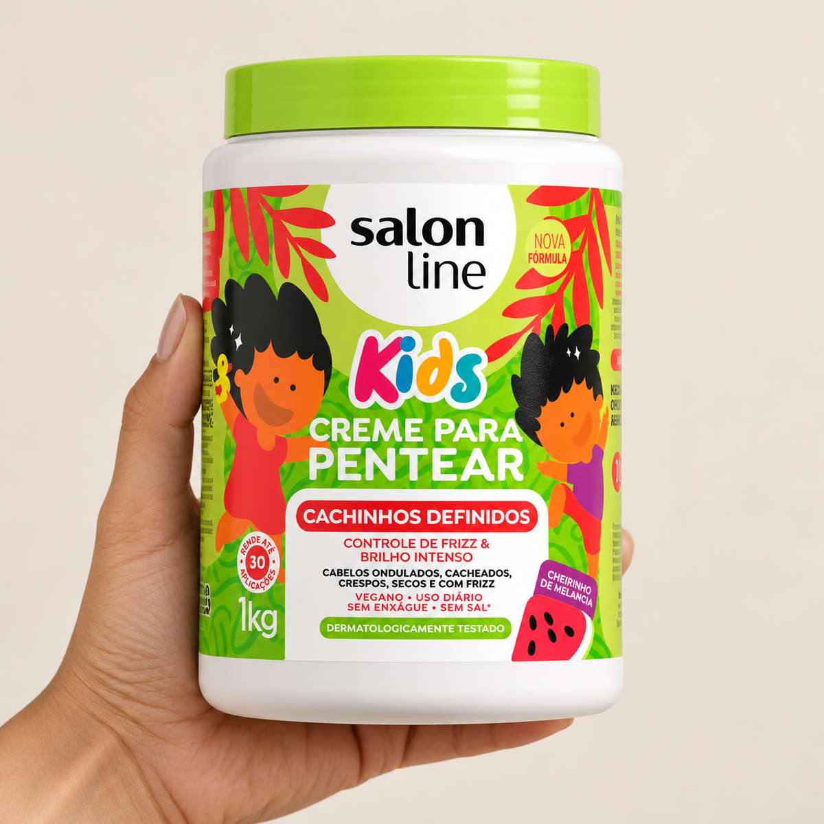 Salon Line Kids Cachinhos Definidos Stylingcreme 1 kg – Illustrative Darstellung