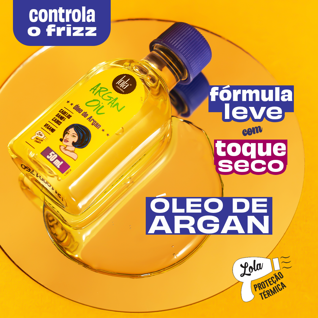 Lola Argan Oil 50 ml — apresentação oficial da embalagem