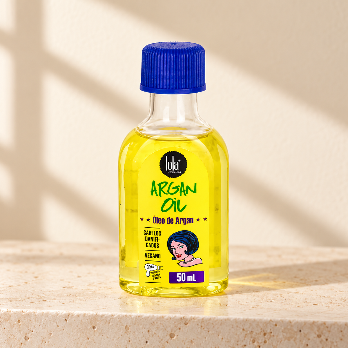 Lola Óleo de Argan e Pracaxi 50ml — ambientação ilustrativa