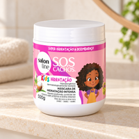 Salon Line S.O.S Cachos Kids Máscara 500 g — apresentação em ambiente
