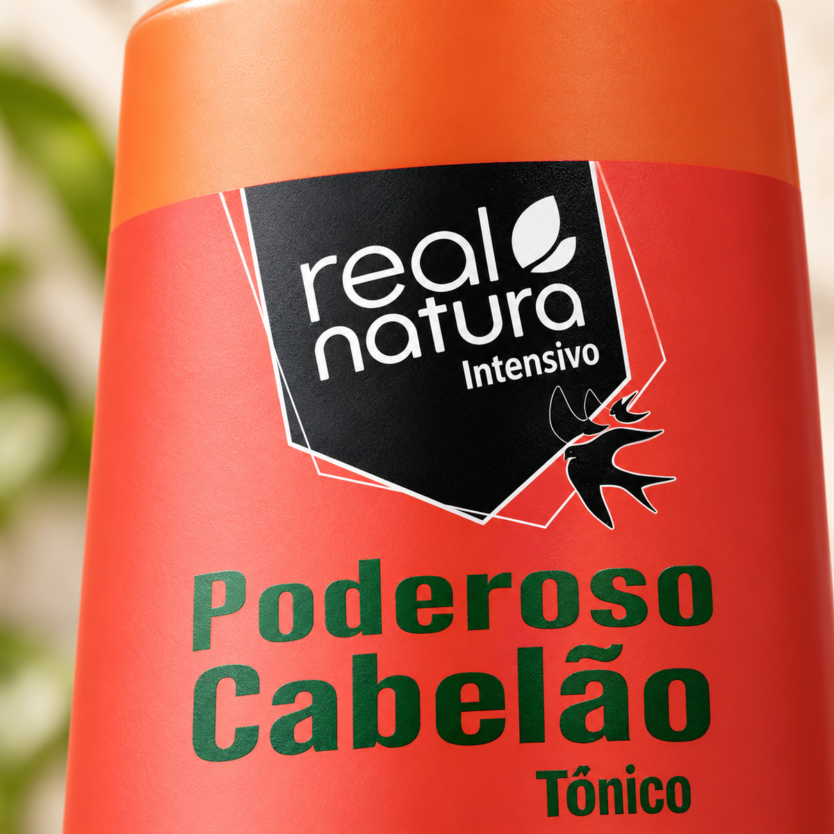 Real Natura Tónico Poderoso Cabelão 200 ml — detalhe da marca