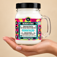 Lola Be(M)dita Ghee Banana e Aloé Vera 350 g — embalagem na mão
