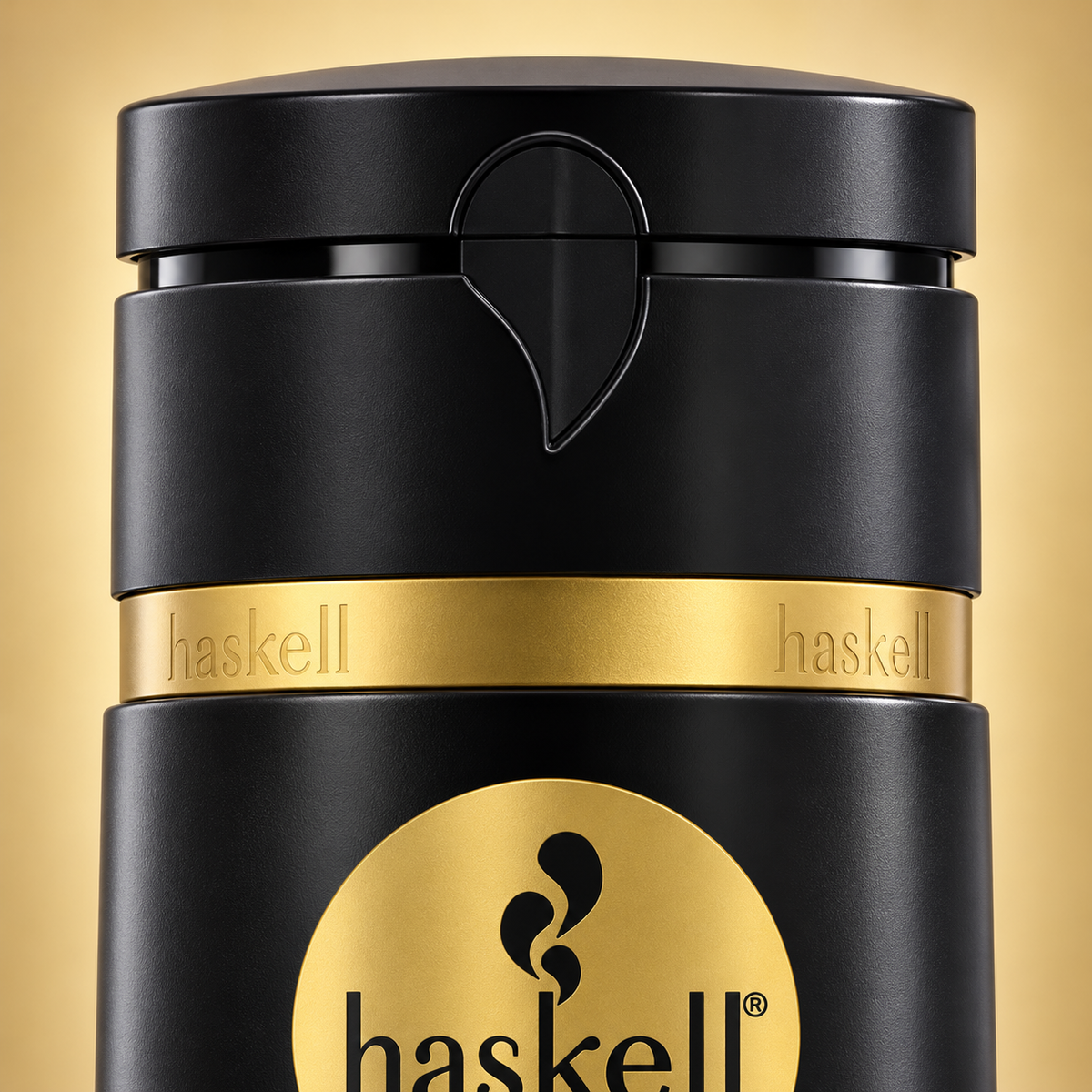 Haskell Shampoo Cavalo Forte 300ml — detalhe da tampa