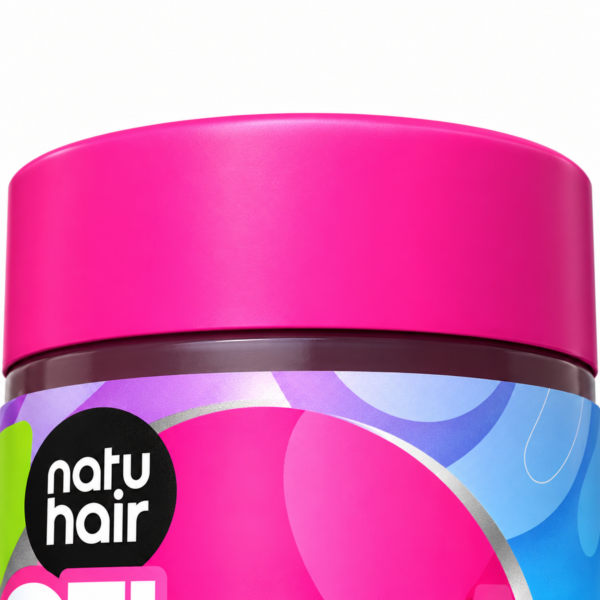 NatuHair Gelatina S.O.S 3 Em 1 500g - NatuHair — dettaglio della chiusura. Immagine illustrativa generata con IA.