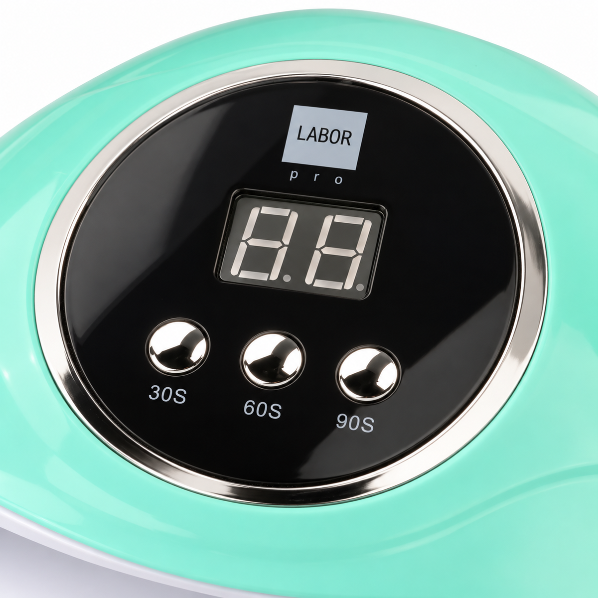 Lampada Cristal Led/Uv Lampada para UNHAS - Labor — dettaglio dei comandi. Immagine illustrativa generata con IA.