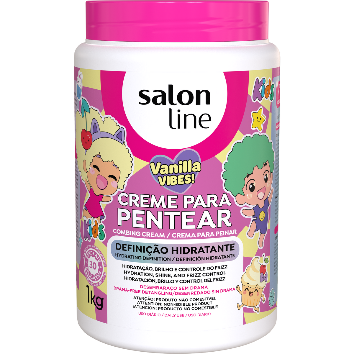 Salon Line Kids Vanilla Vibes 1 kg – vista angolata
