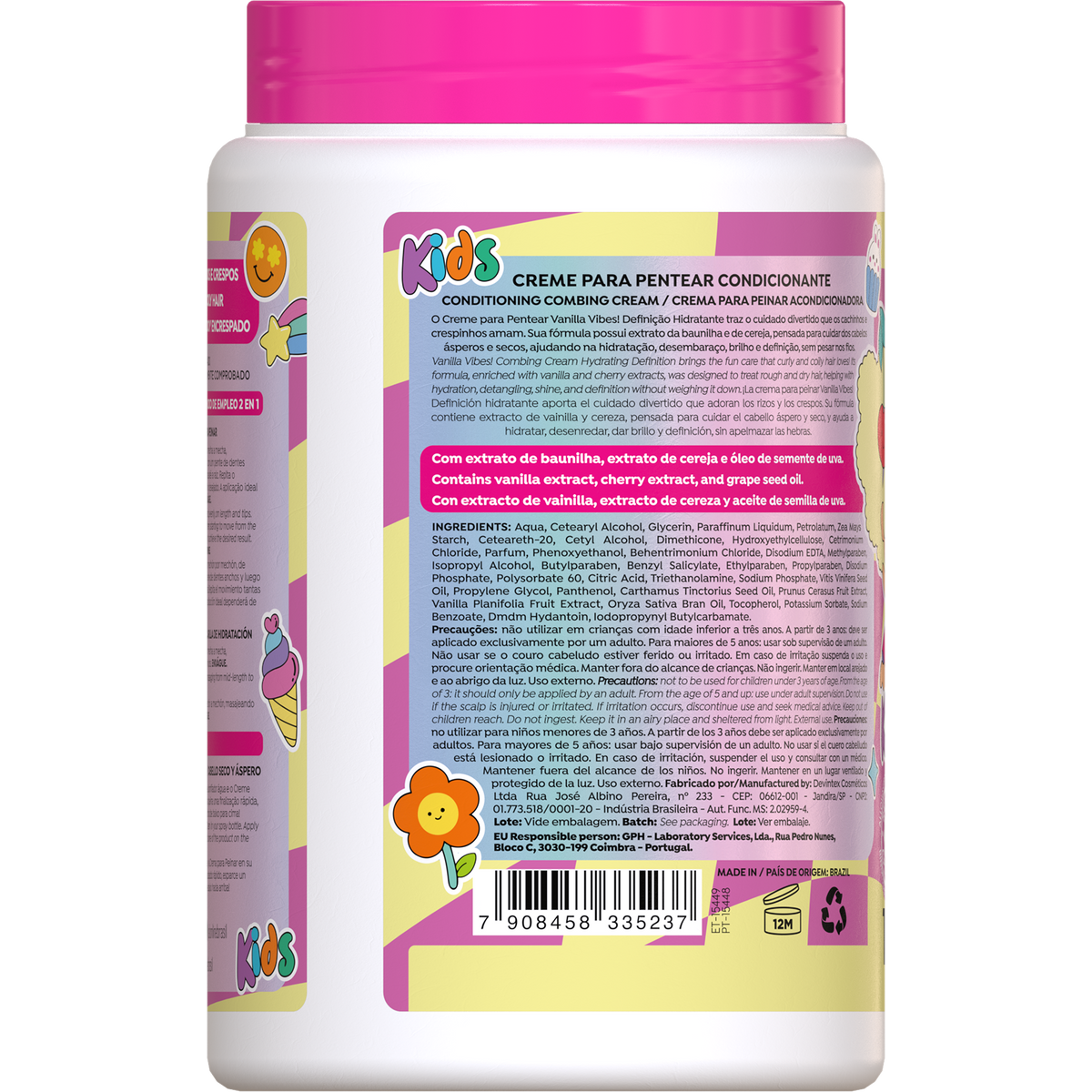 Salon Line Kids Vanilla Vibes 1 kg – retro e ingredienti