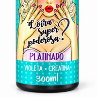 Gota Dourada 3D Platinado Abmattierung 300 ml – Form und Etikett