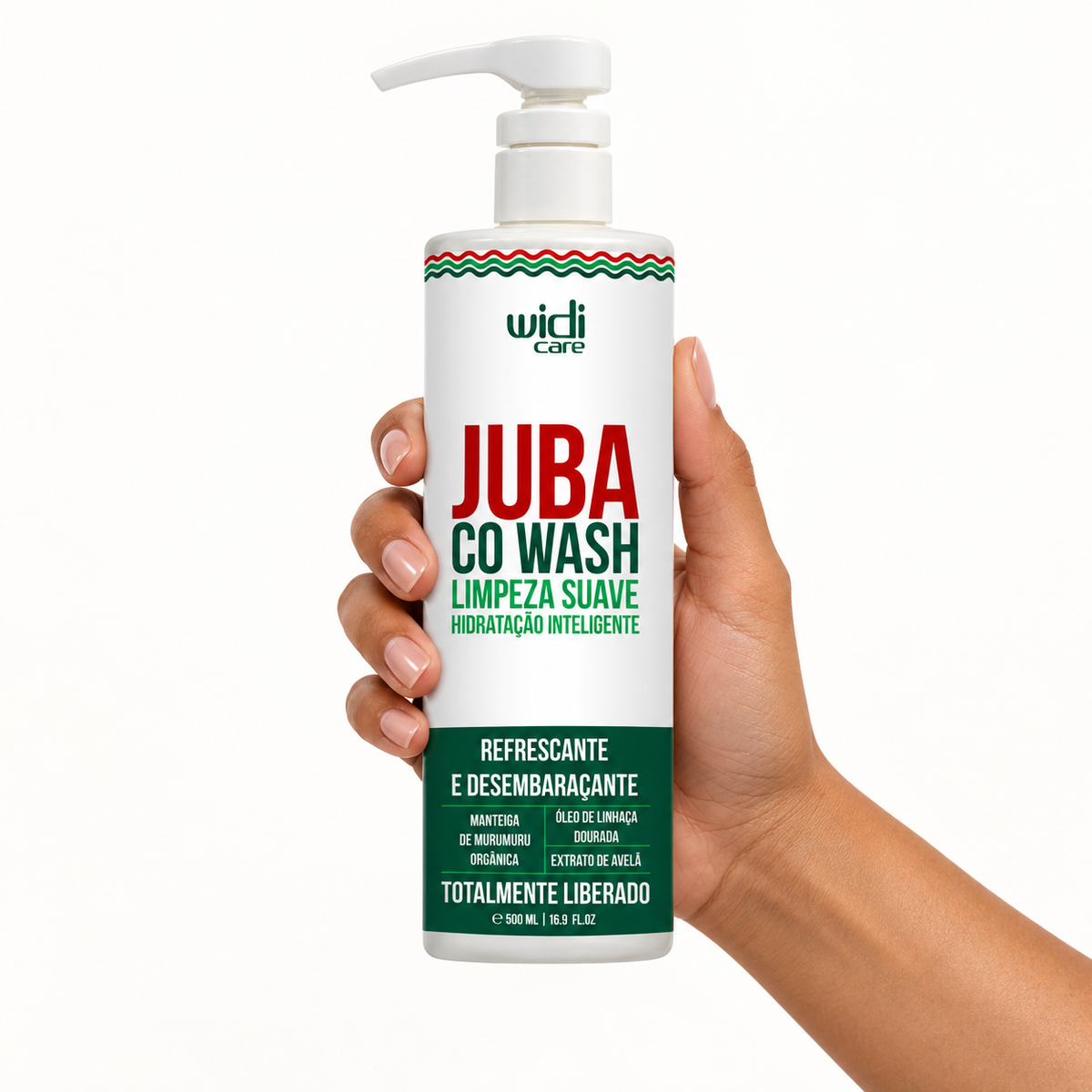 Widi Care Juba Co Wash 500 ml – flacone in mano