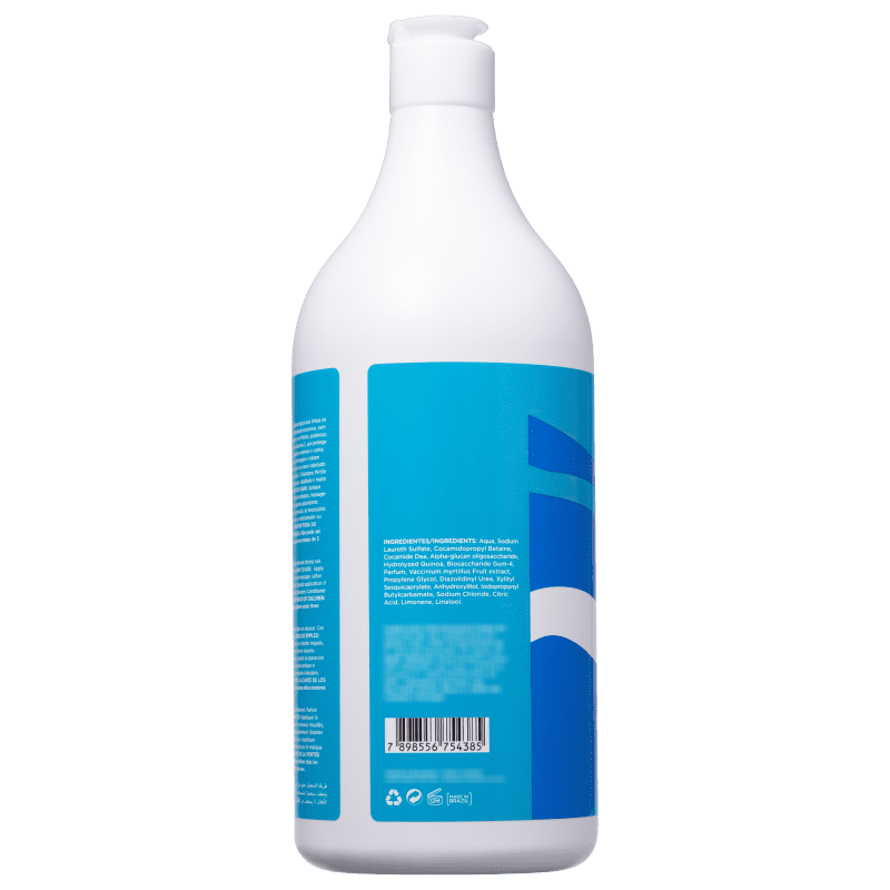 Lowell Extrato de Mirtilo Shampoo 1 L – retro della confezione