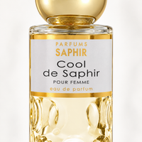 Saphir Cool Eau de Parfum 200 ml – Detail des Etiketts
