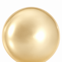 Saphir Cool Eau de Parfum 200 ml – Detail des kugelförmigen goldfarbenen Verschlusses