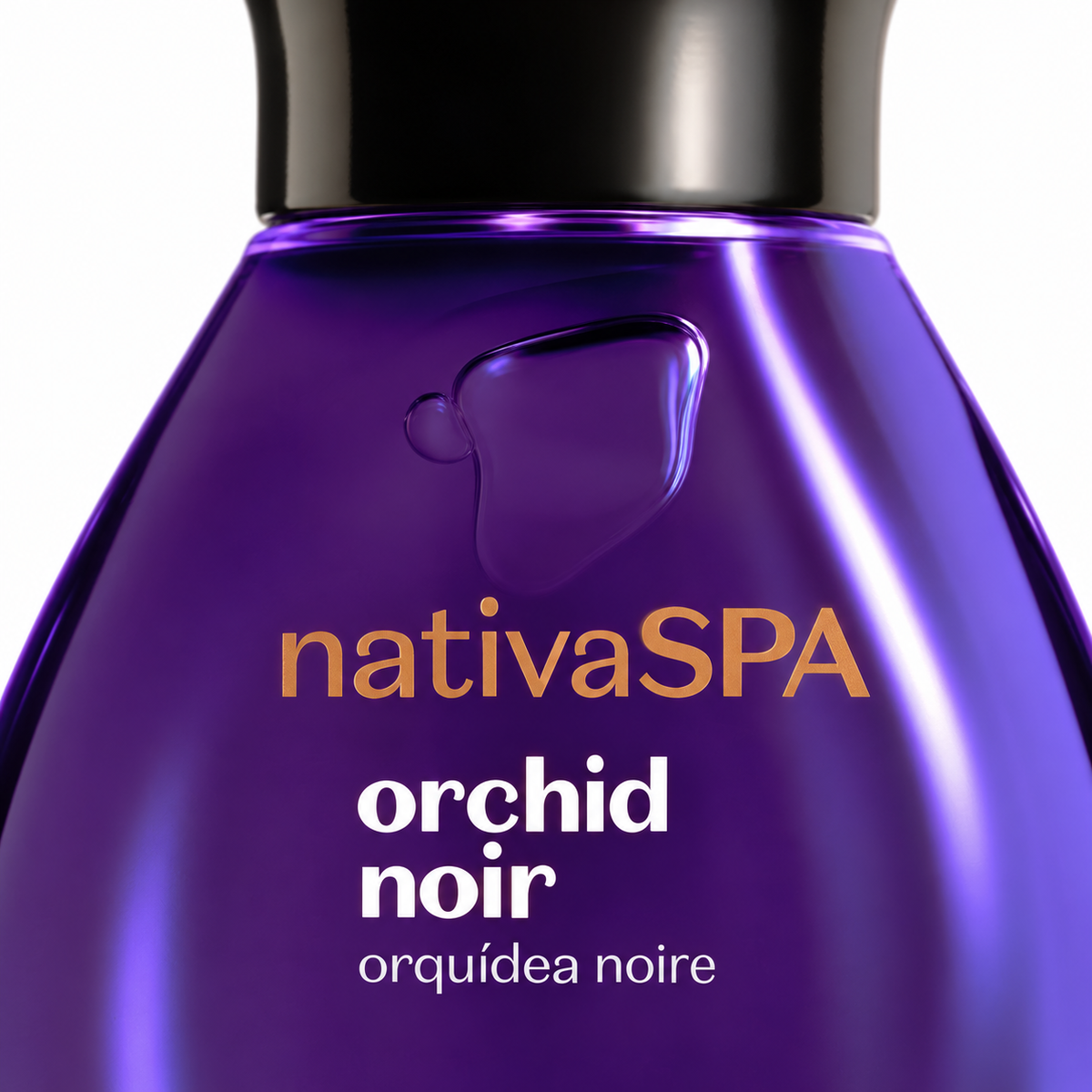 Nativa SPA Orchid Noir Óleo Corporal 200 ml – pormenor: nome Orchid Noir