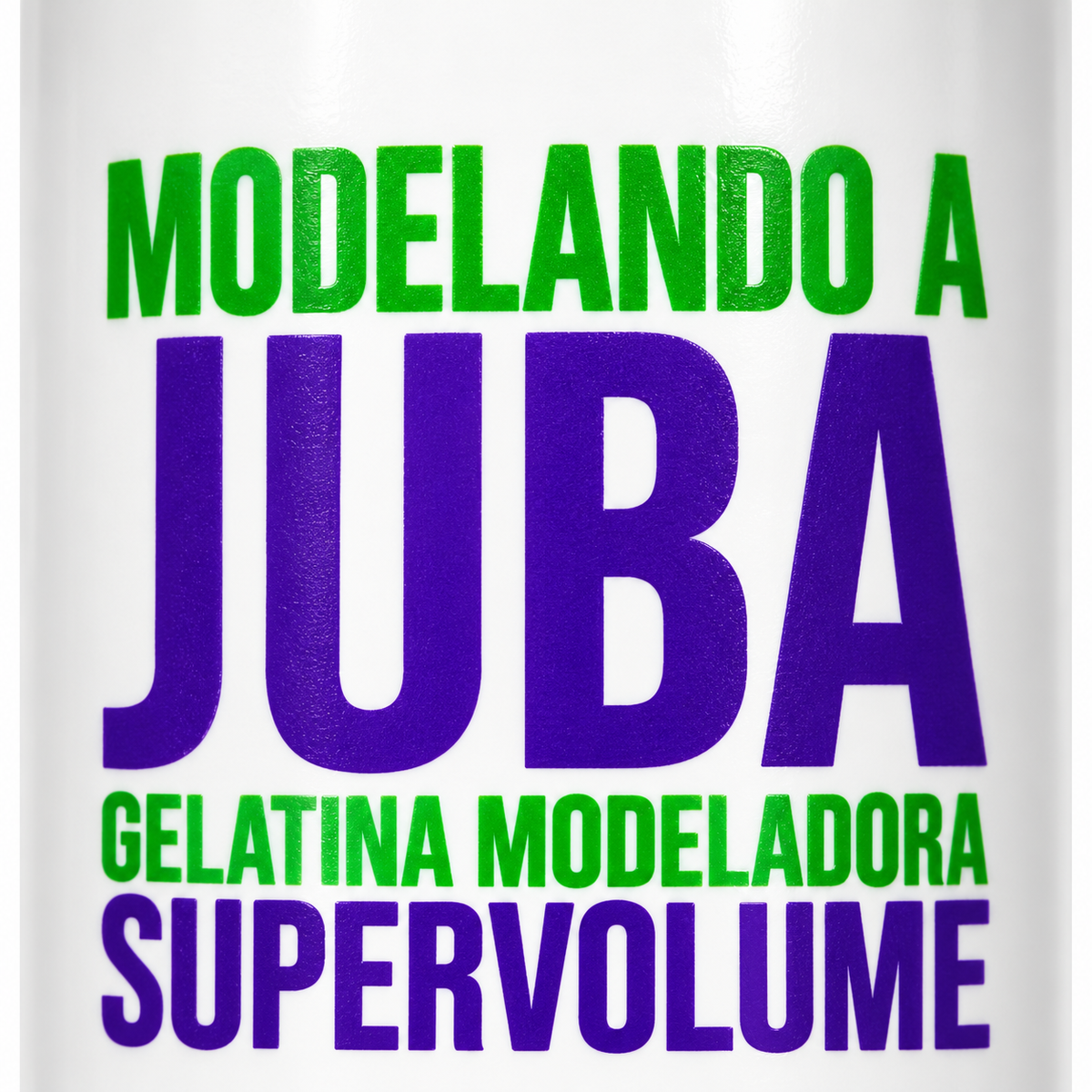 Widi Care Modelando a Juba Gelatina Supervolume 300 g – pormenor do nome