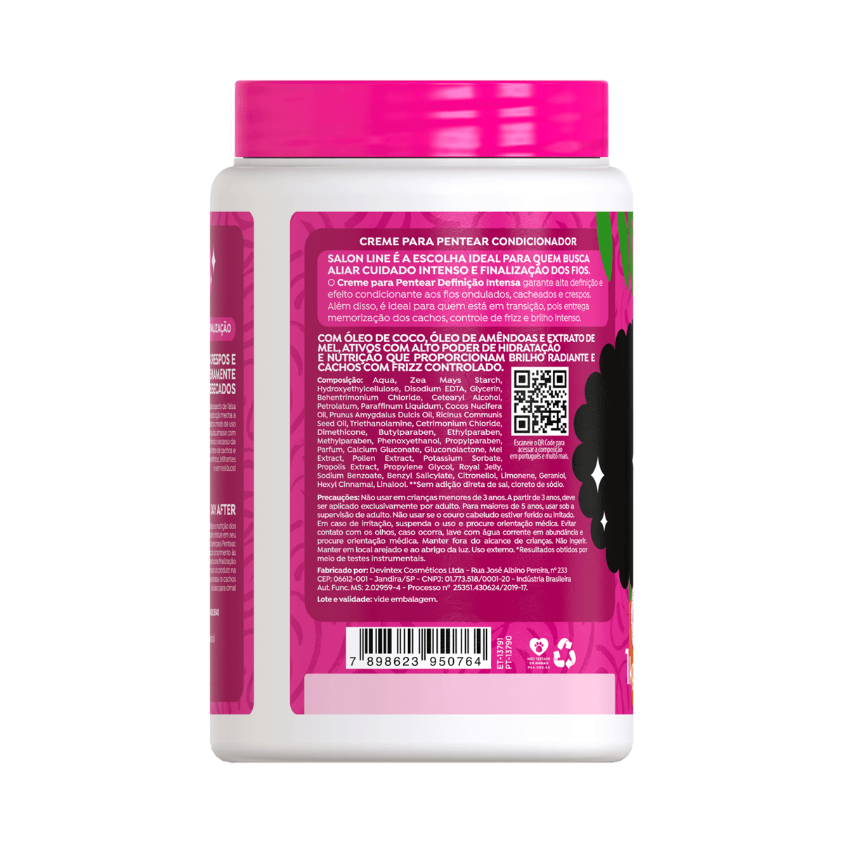 Salon Line Creme Para Pentear Definição Intensa 1Kg — imagem complementar 2