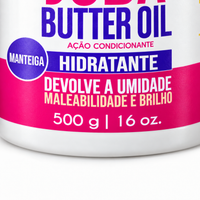Widi Care Juba Butter Oil Hidratante 500g — detalhe do formato