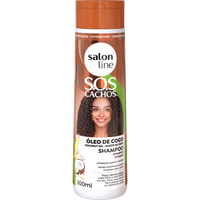 Salon Line SOS Cachos Coco Shampoo 300ml — embalagem frontal