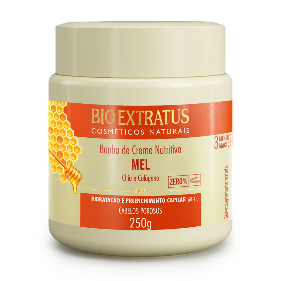 Bio Extratus Mel Máscara 250g — embalagem frontal