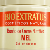 Bio Extratus Mel Haarmaske 250 g – Detail des Etiketts