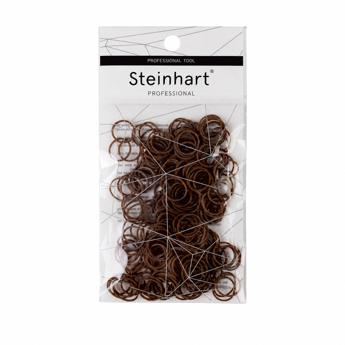 Steinhart Elásticos de Cabelo Castanhos 10 g