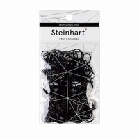 Steinhart Elásticos de Cabelo Pretos 10 g