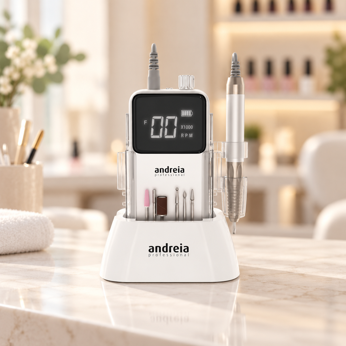 Andreia - Drill Brushless — ambientação ilustrativa