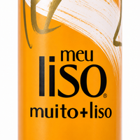 Salon Line Meu Liso Muito + Liso 240 ml — pormenor do nome na embalagem