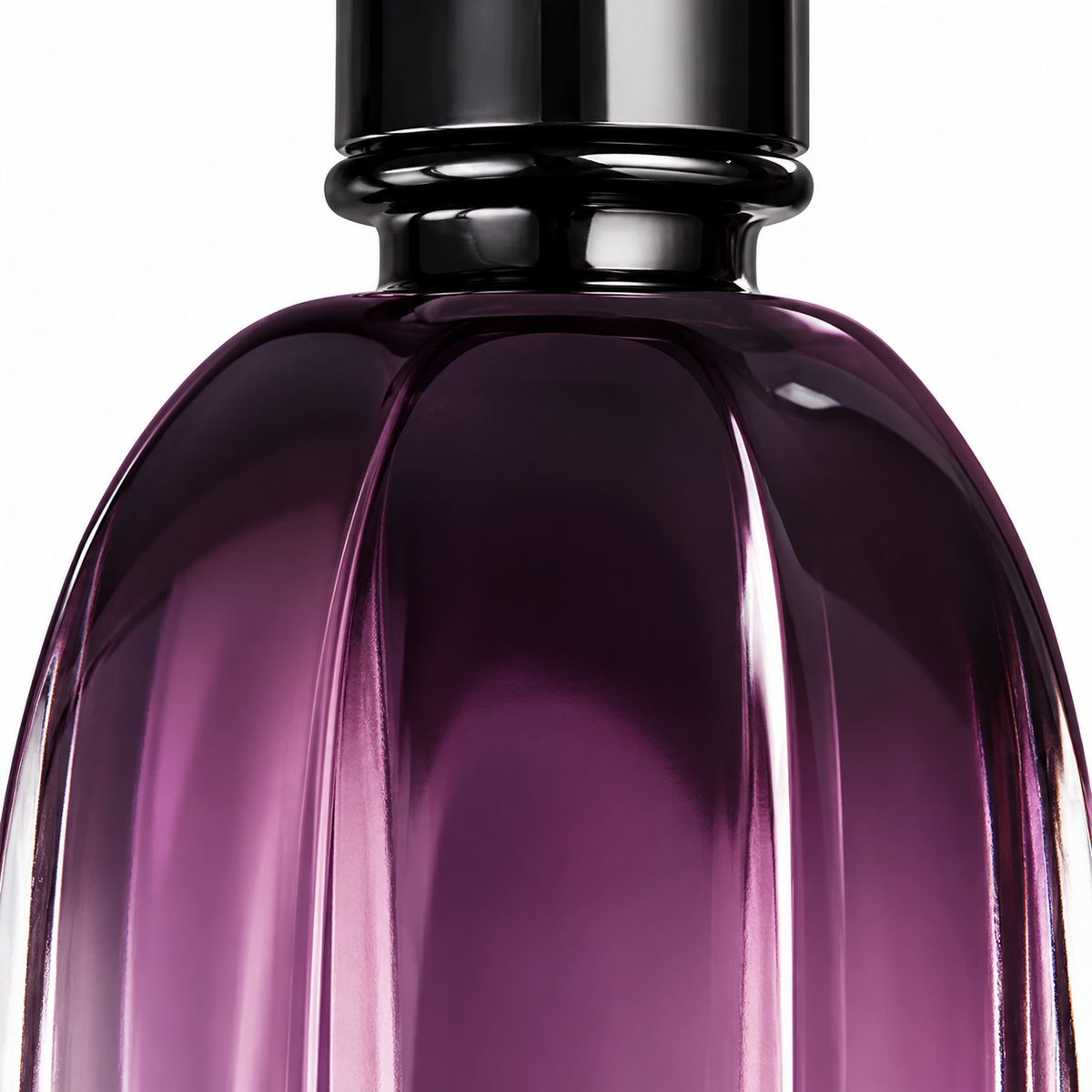 Floratta Fleur d’Éclipse Eau de Parfum 75 ml — pormenor do vidro violeta