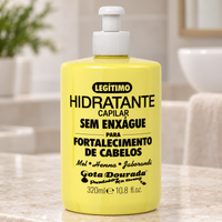 Gota Dourada Fortalecimento Stylingcreme 320 ml – Produkt in einer Umgebung