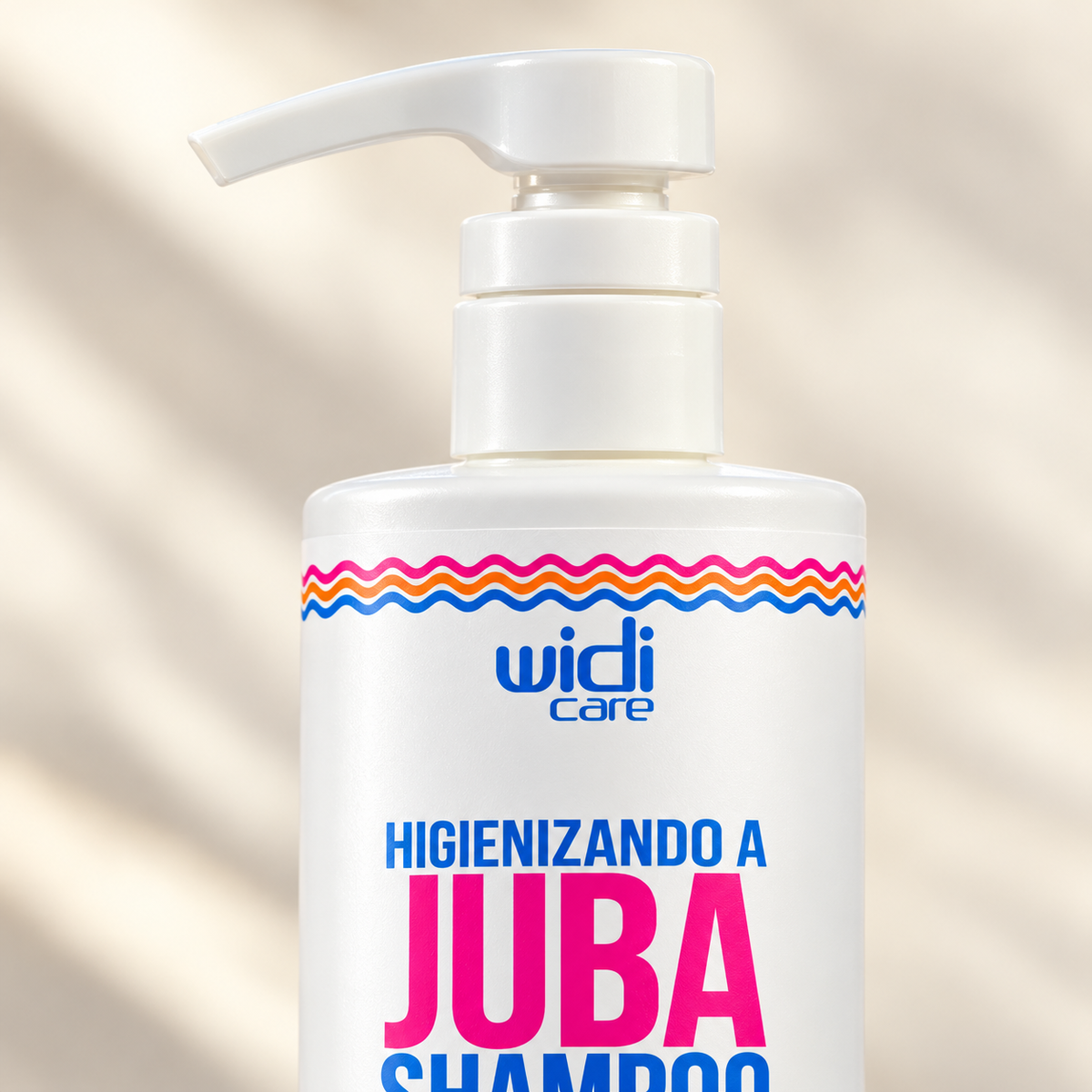 Widi Care Higienizando a Juba Shampoo 500ml — detalhe da embalagem