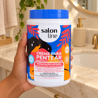 Salon Line-Creme para Pentear Hidrataçao Intensa 1 kg — apresentação ilustrativa