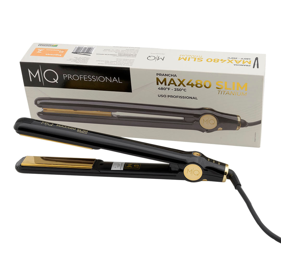 MQ Profissional Max480 Slim Glätteisen 250 °C – Offizielle Detailansicht 9