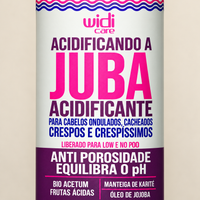 Widi Care Juba Acidificante 500ml — detalhe da embalagem