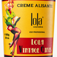 Lola Vintage Girls Volumenreduzierende Glättungspflege 850 g – Detail der Verpackung