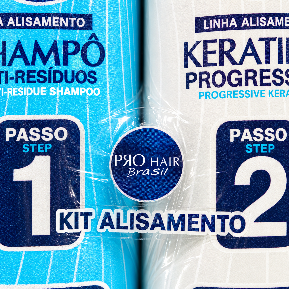 Pro Hair Brasil Kit Keratina Progressiva Linha Alisamento — detalhe do produto