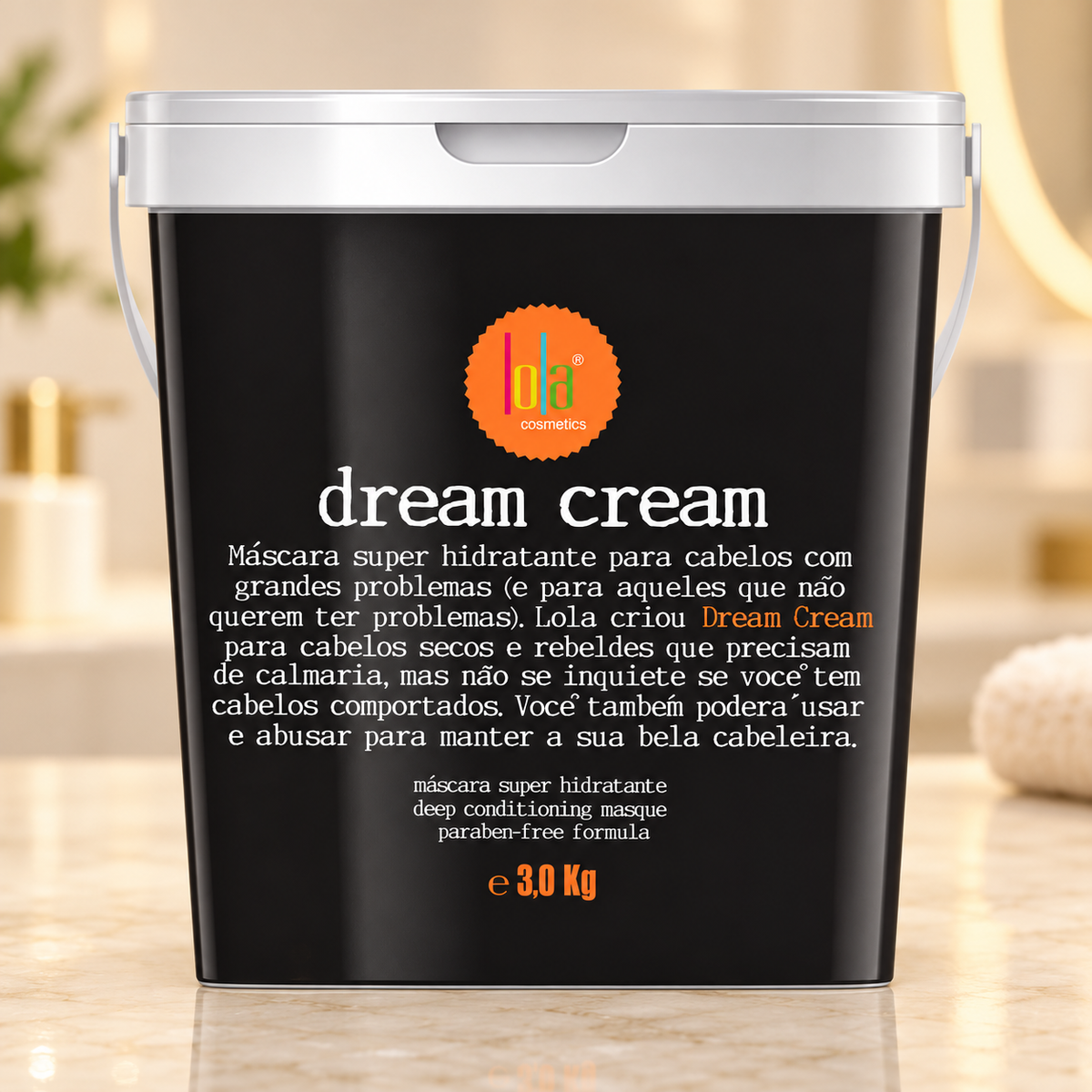 Lola Dream Cream Máscara 3kg — ambientação ilustrativa
