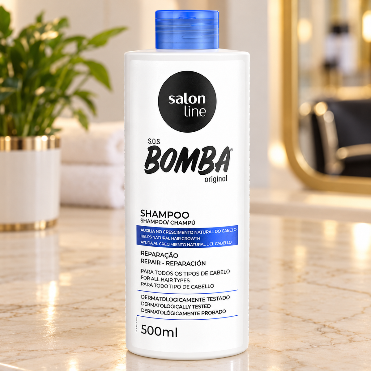 Salon Line SOS Bomba Shampoo 500 ml – Illustrative Darstellung