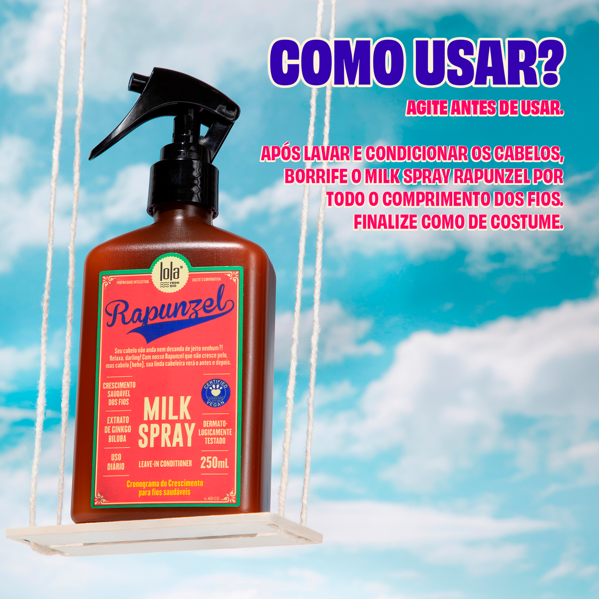 Rapunzel Milk Spray 250ml — imagem complementar 4
