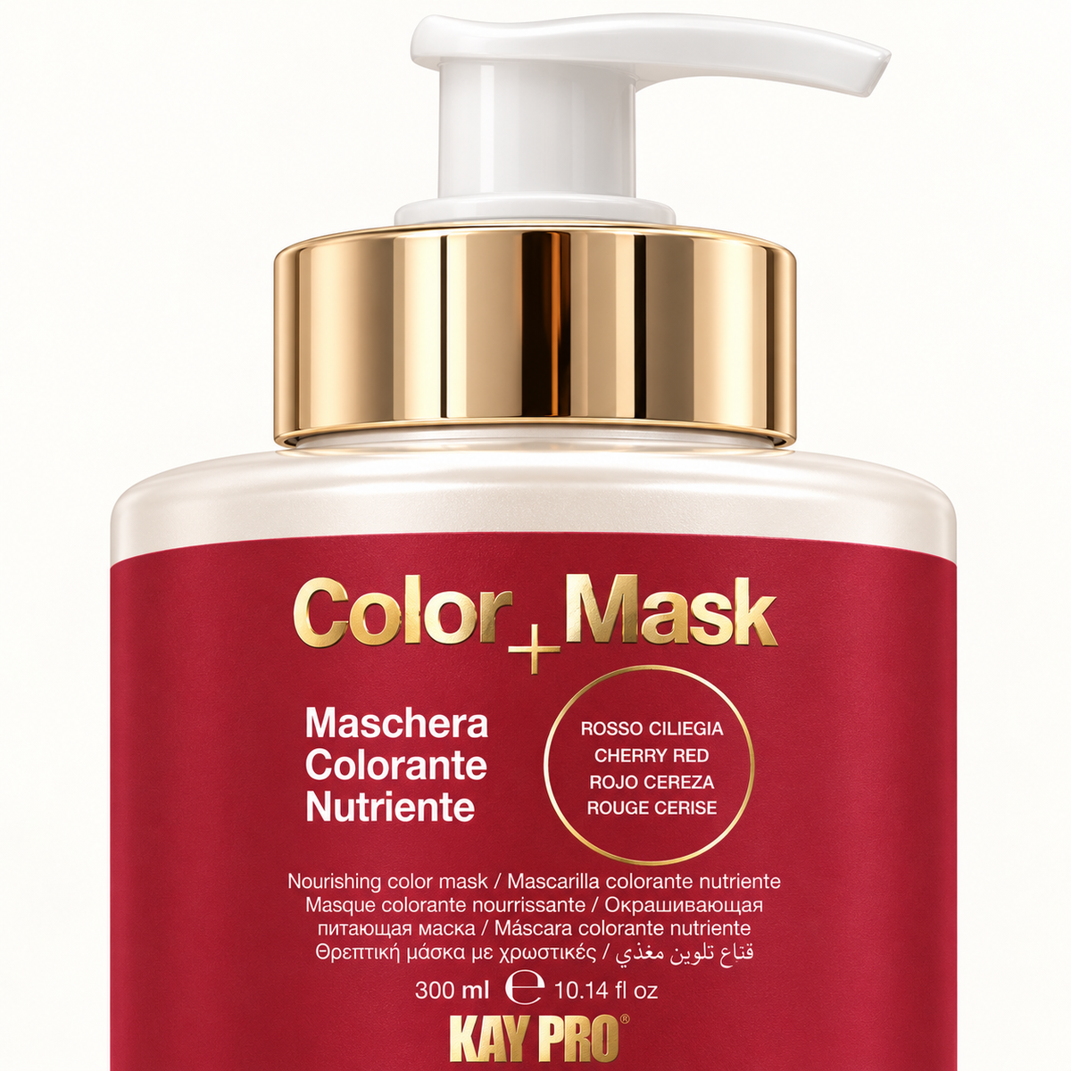Kaypro Máscara de Cor  Vermelho Cereja 300ml — detalhe do produto