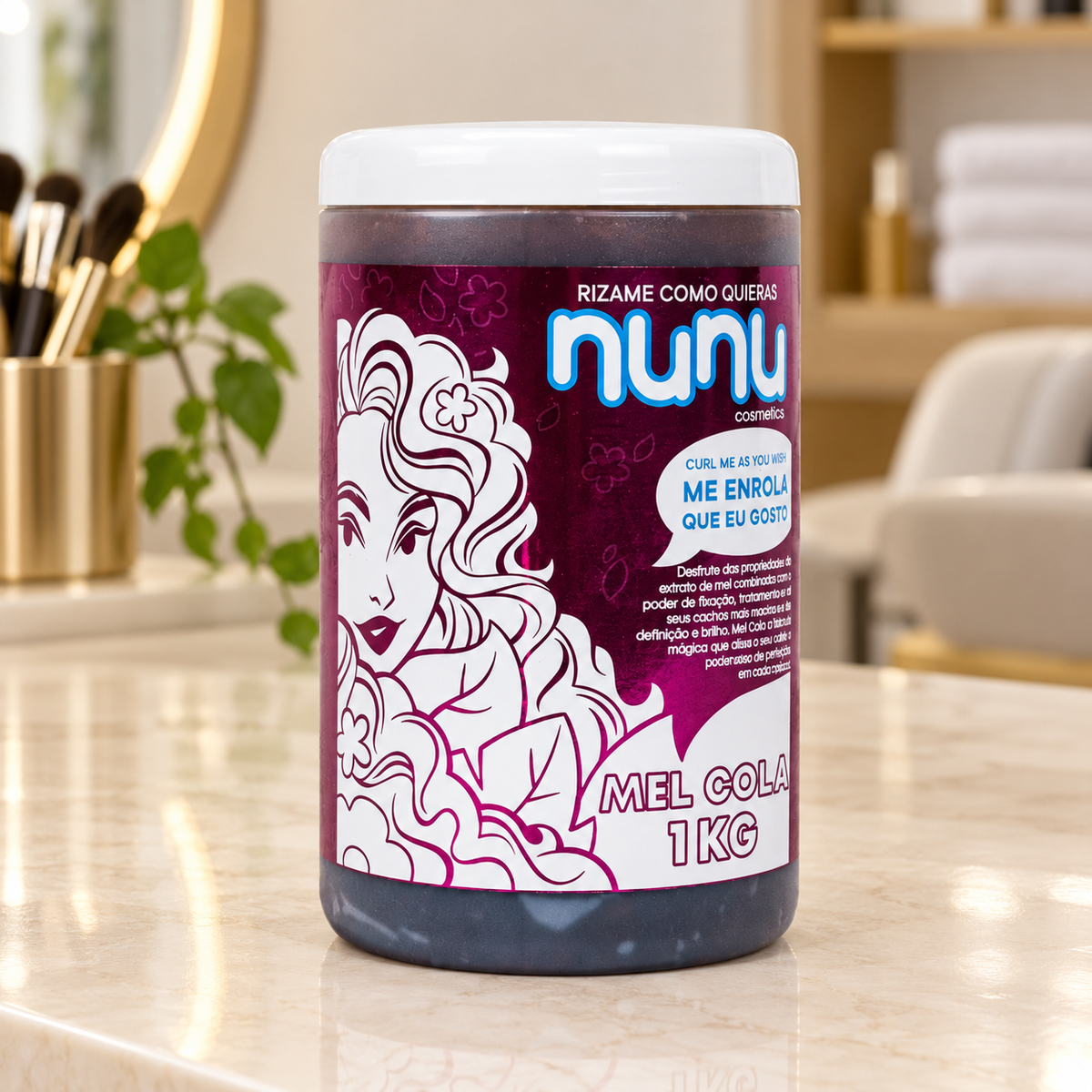 Nunu - Mel Cola Me Enrola Que Eu Gosto 1Kg — ambientação ilustrativa