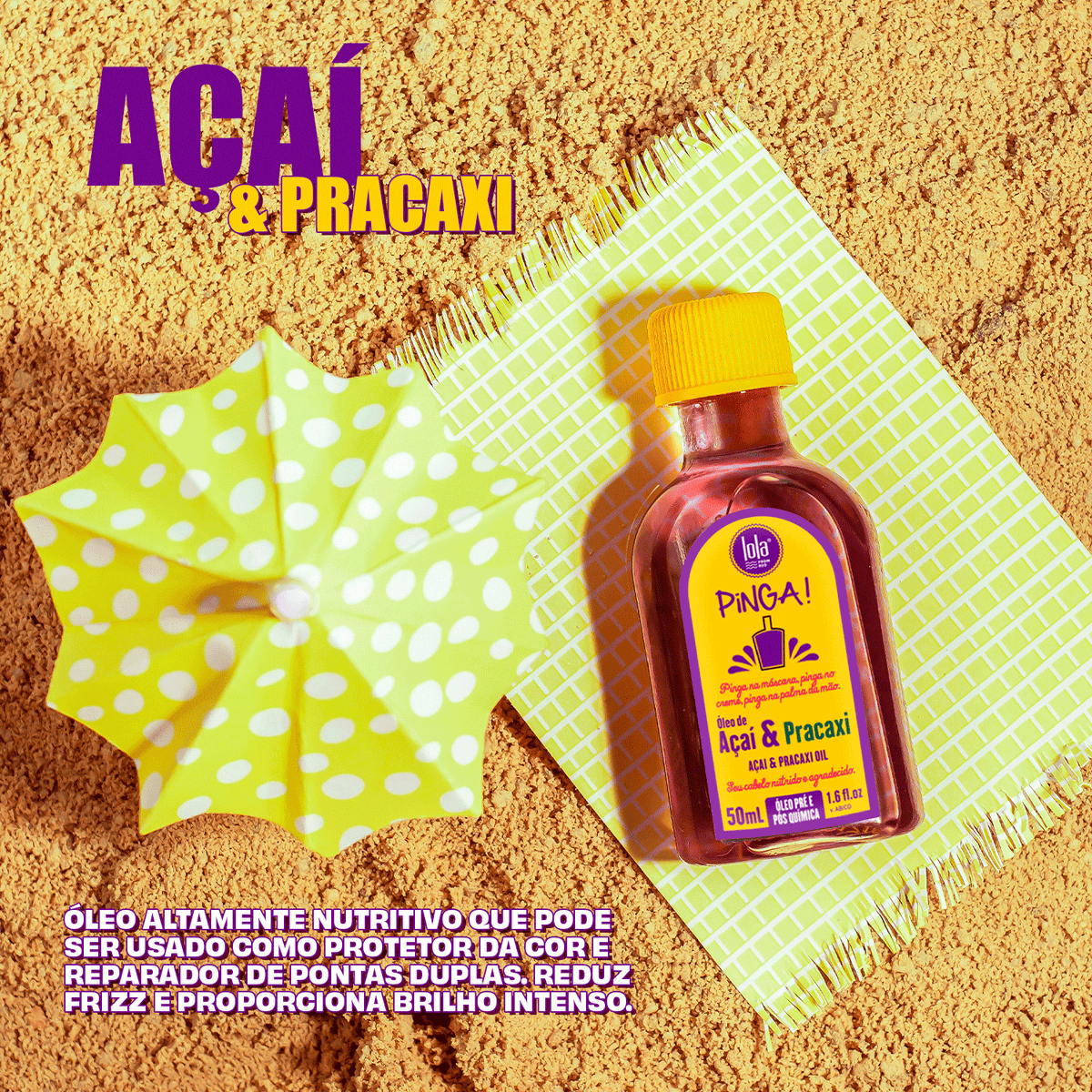 Lola Pinga Açaí E Pracaxi Óleo 50ml — detalhe oficial 2