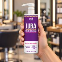 Widi Care Juba Creme para Pentear Densa Para Transição 500ml — ambientação ilustrativa