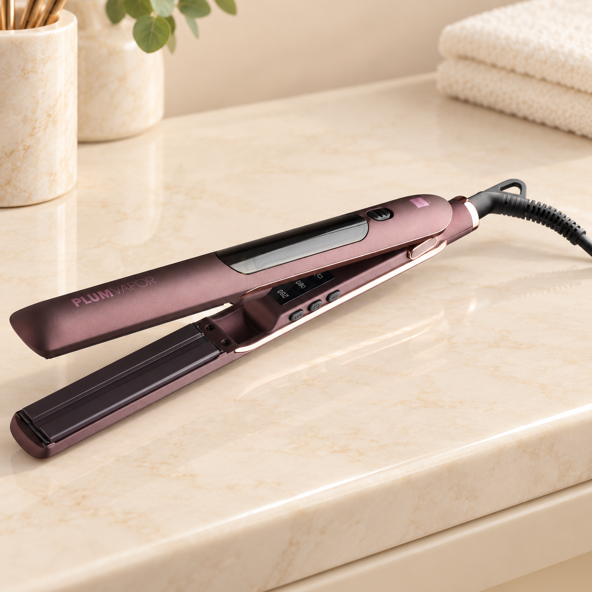 Labor Pro - Prancha de Cabelo a Vapor Professional — ambientação ilustrativa