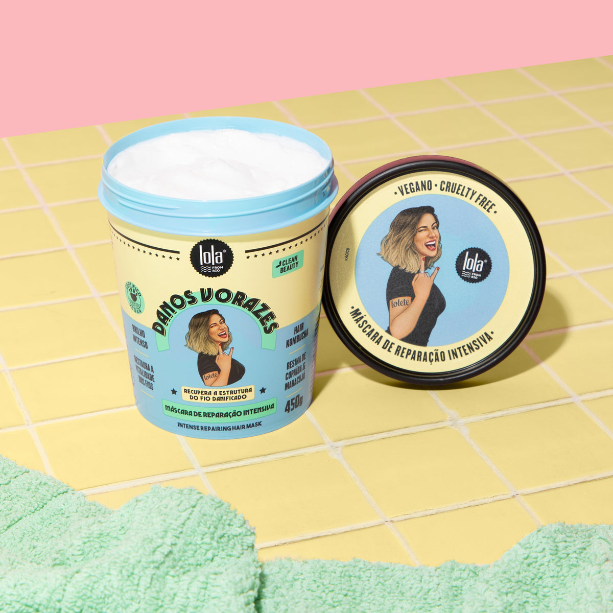 Lola Danos Vorazes Máscara Reparação Intensiva 450g — detalhe oficial 2