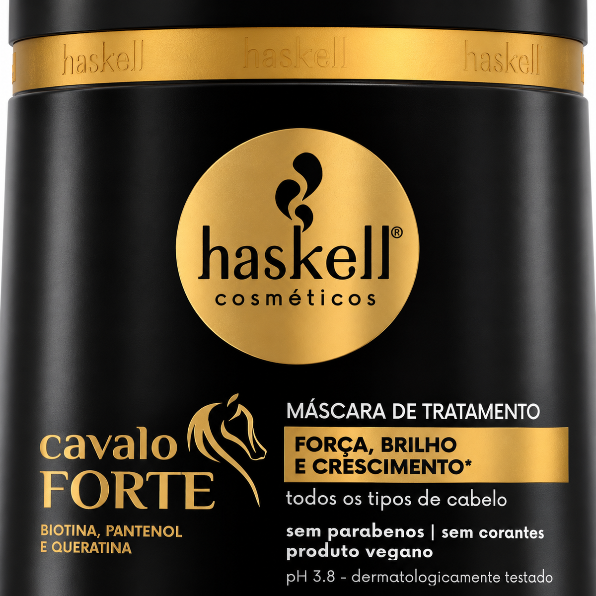 Haskell Cavalo Forte Máscara de 900g — detalhe do produto